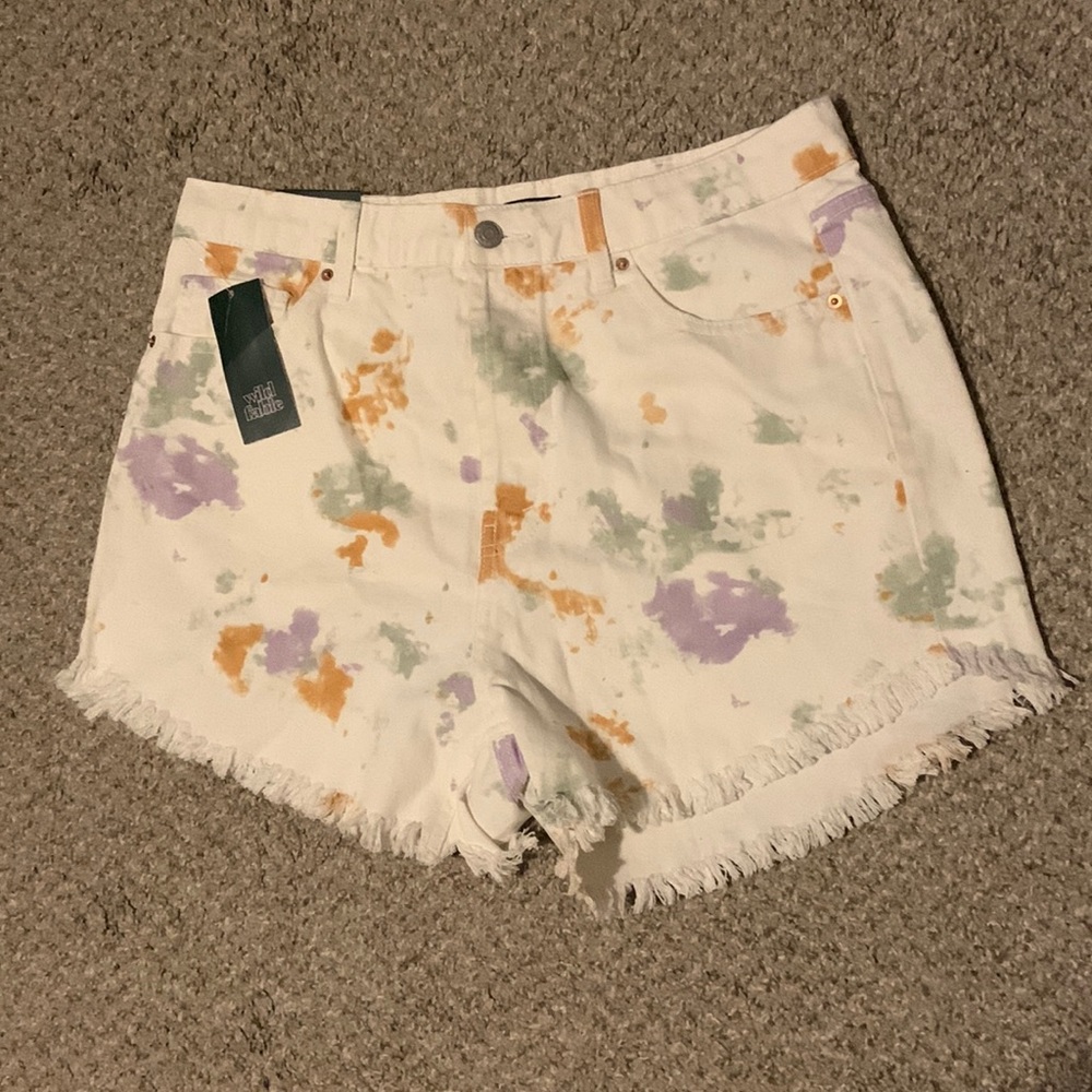 High Rise Tie Dye Wild Fable Shorts